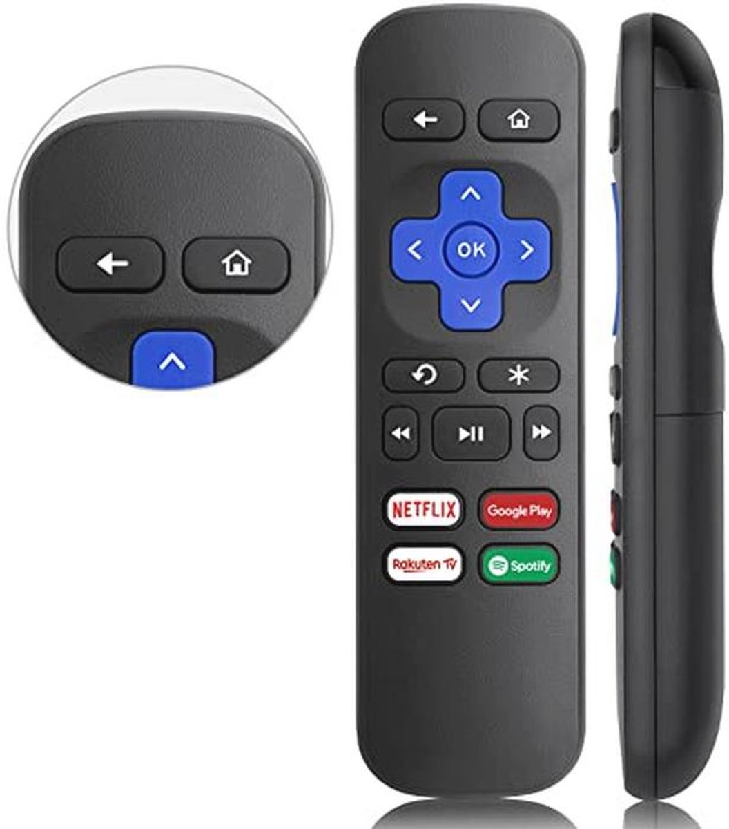 Universele Vervangende Afstandsbediening voor Streaming Apparaten