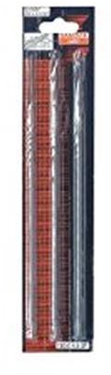 Ronde vijlen set 3,2 mm - 3 stuks voor precisiewerk
