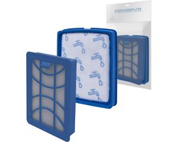 SQOON® Filterset geschikt voor Philips PowerPro Expert | PowerPro Compact series -Vervangingsset Allergy FC8003