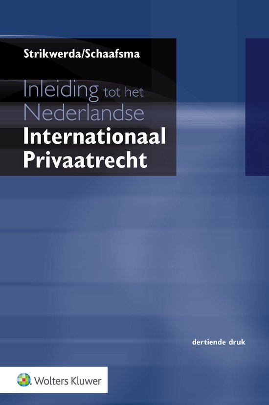 Inleiding tot het Nederlandse Internationaal Privaatrecht - cover