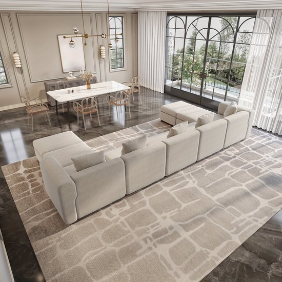 Modulaire Hoekbank – Comfortabele Zitzetel – Loungebank – Sectional ...