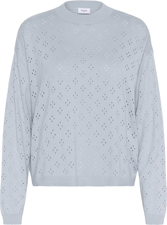 Saint Tropez OlineSZ Pullover Dames Trui - Kentucky Blue