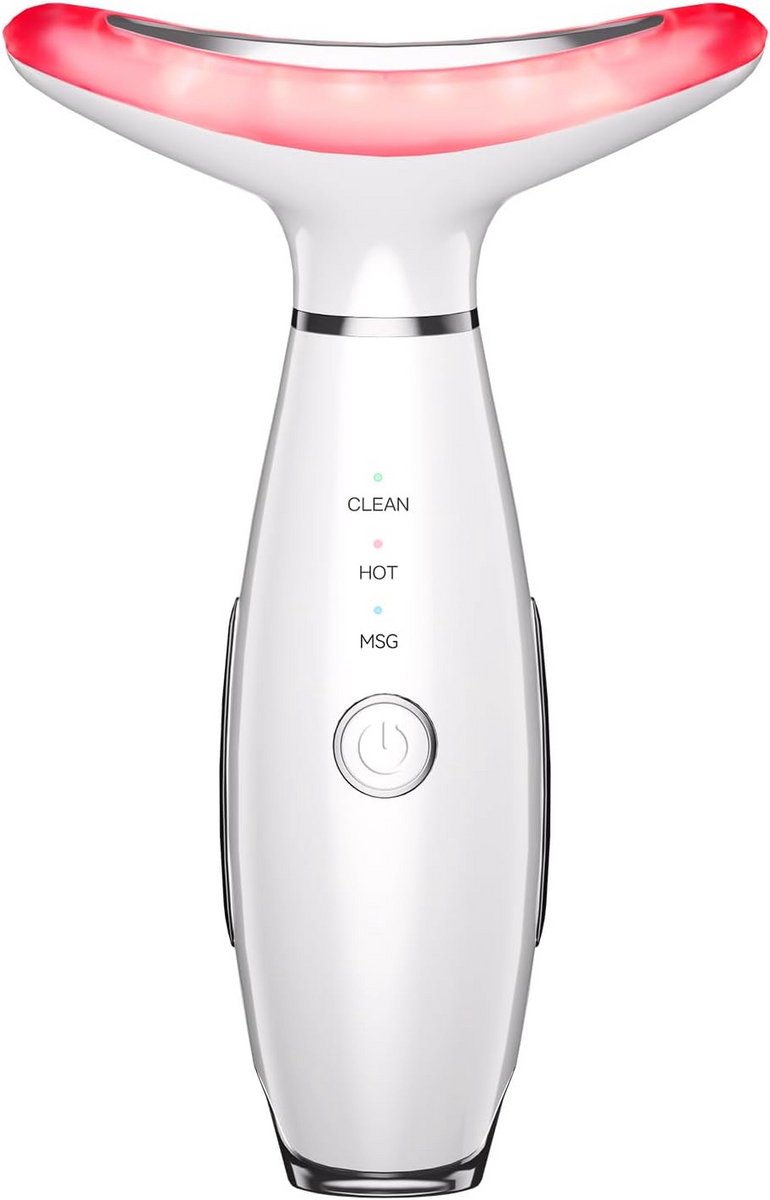 Draagbare Gezichtsmassager met Vibratie en Warmtetherapie voor Gezichtsvorming