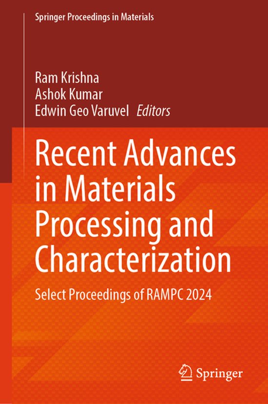Springer Proceedings in Materials78- Recent Advances in Mate ... - cover