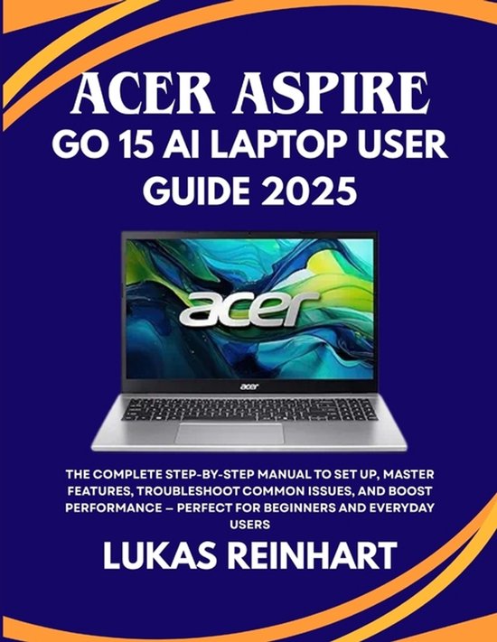 Acer Aspire Go 15 AI Laptop User Guide 2025 - cover