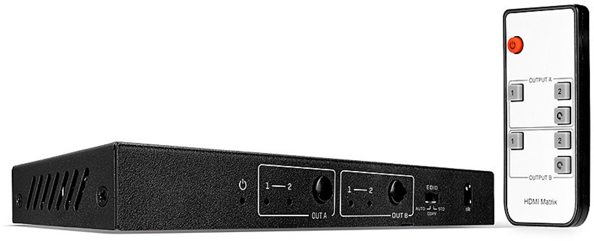 Lindy 2x2 HDMI 18G Matrix Switch