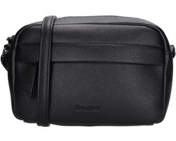 Beagles Tarragona Schoudertas - Crossbody - Dames - Imitatieleer - Zwart