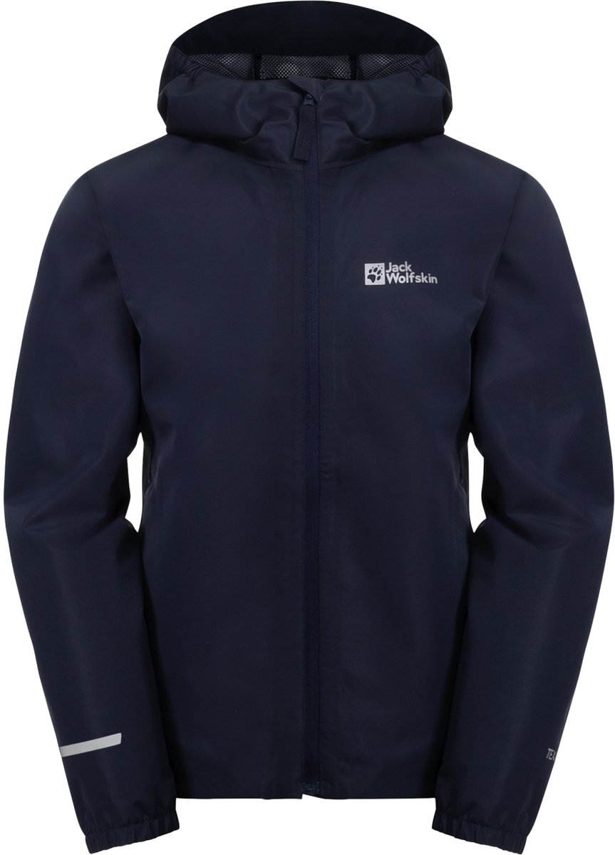 Jack Wolfskin Flaze Jacket K Kinder Outdoorjas Blauw