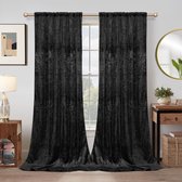 HOOMstyle Kant en Klaar Gordijn - Verduisterend - Met Ringen - 140x270cm - Zand / Tarwe