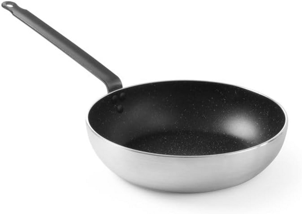 Professionele Wokpan met Marmer Coating - ø280mm