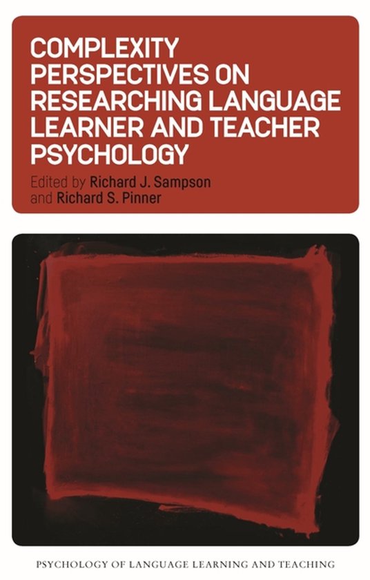 Psychology of Language Learning and Teaching 10 - Complexity ... - cover
