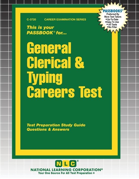 Career Examination- General Clerical & Typing Careers Test - cover