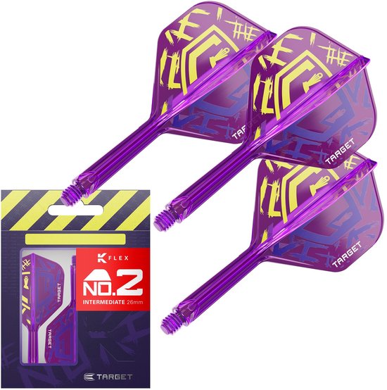 TARGET LUKE LITTLER WORLD CHAMPION K-FLEX NO2 FLIGHTS/SHAFTS INTERMEDIATE van Target — afbeelding 2