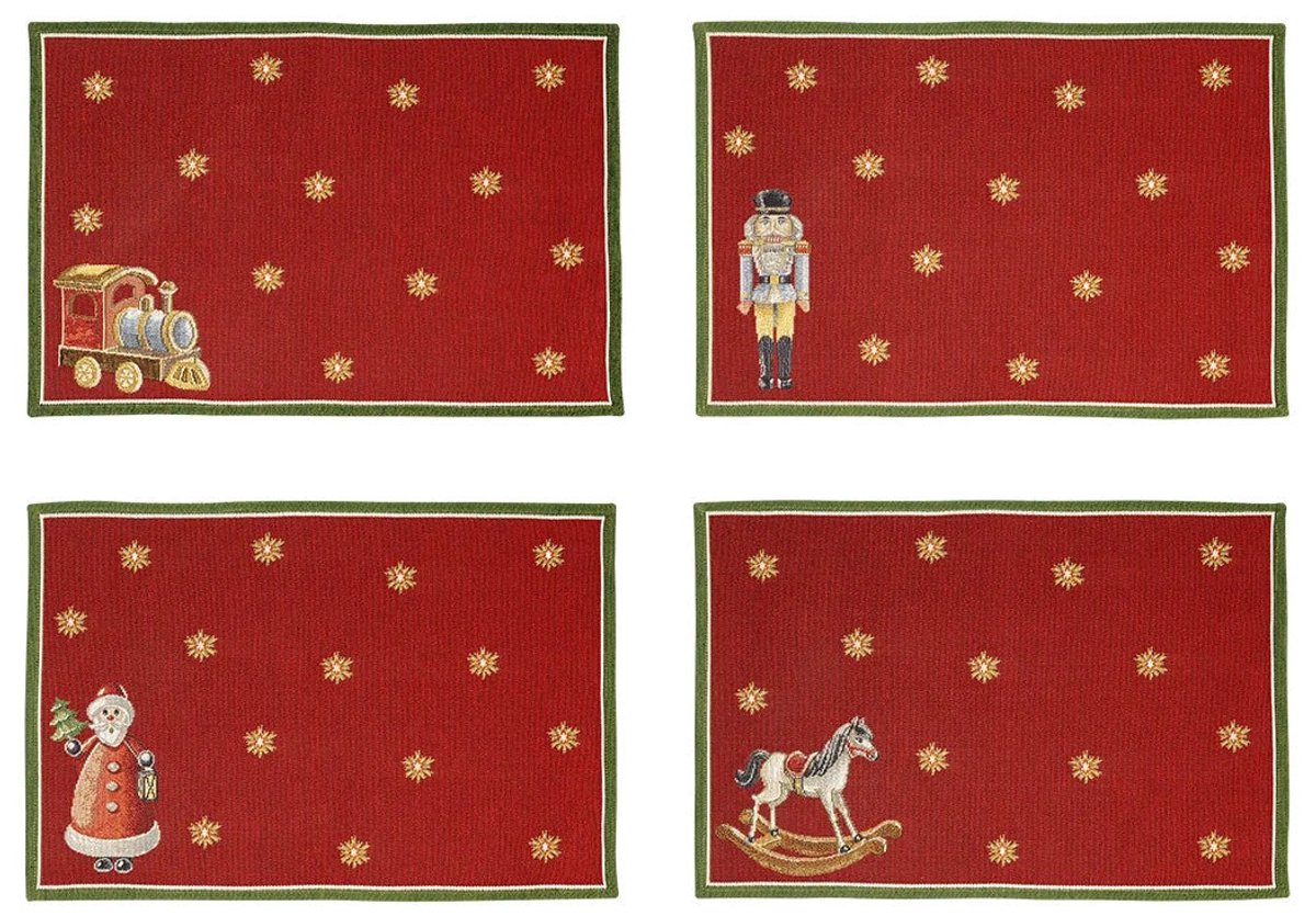 Villeroy & Boch Toy's Delight Gobelin Placemats Anniversary 4 Stuks