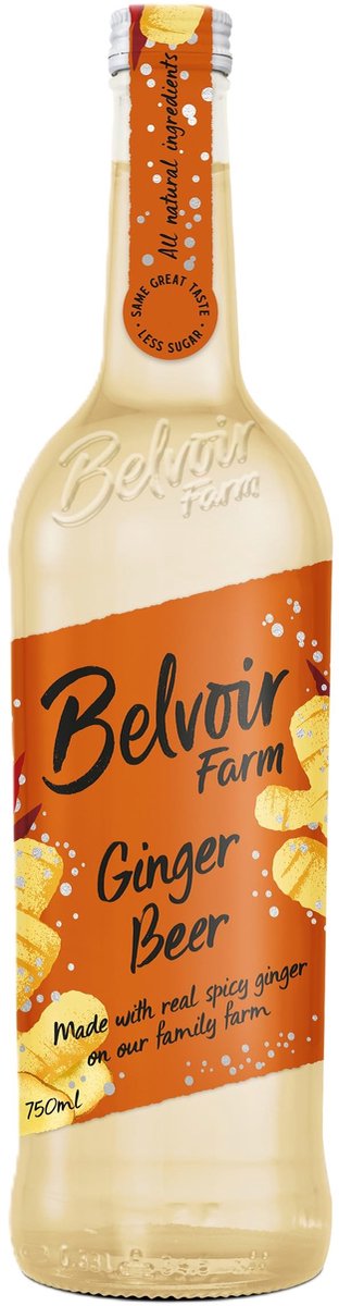 Belvoir ginger beer fles (12x 275ml)