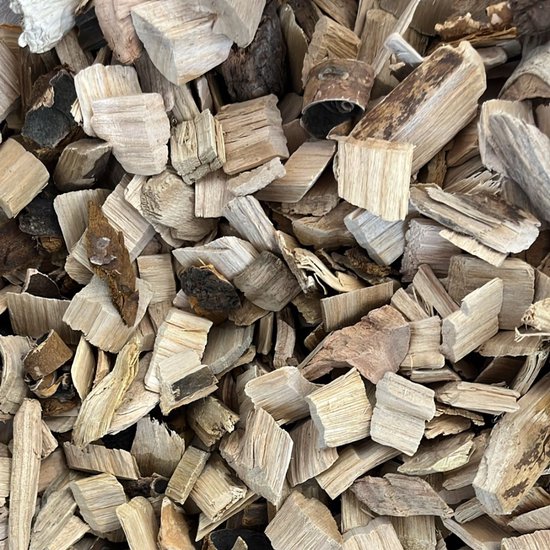 Copeaux de bois de cerisier à fumer – 100 % naturel – BBQ et fumage – Saveur fruitée et sucrée – Pour viande, poisson et volaille – 1 kg