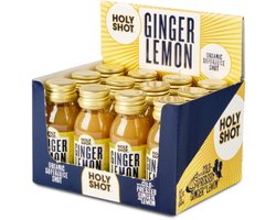 Holyshot immunity ginger lemon bio flesje (12x 60ml)
