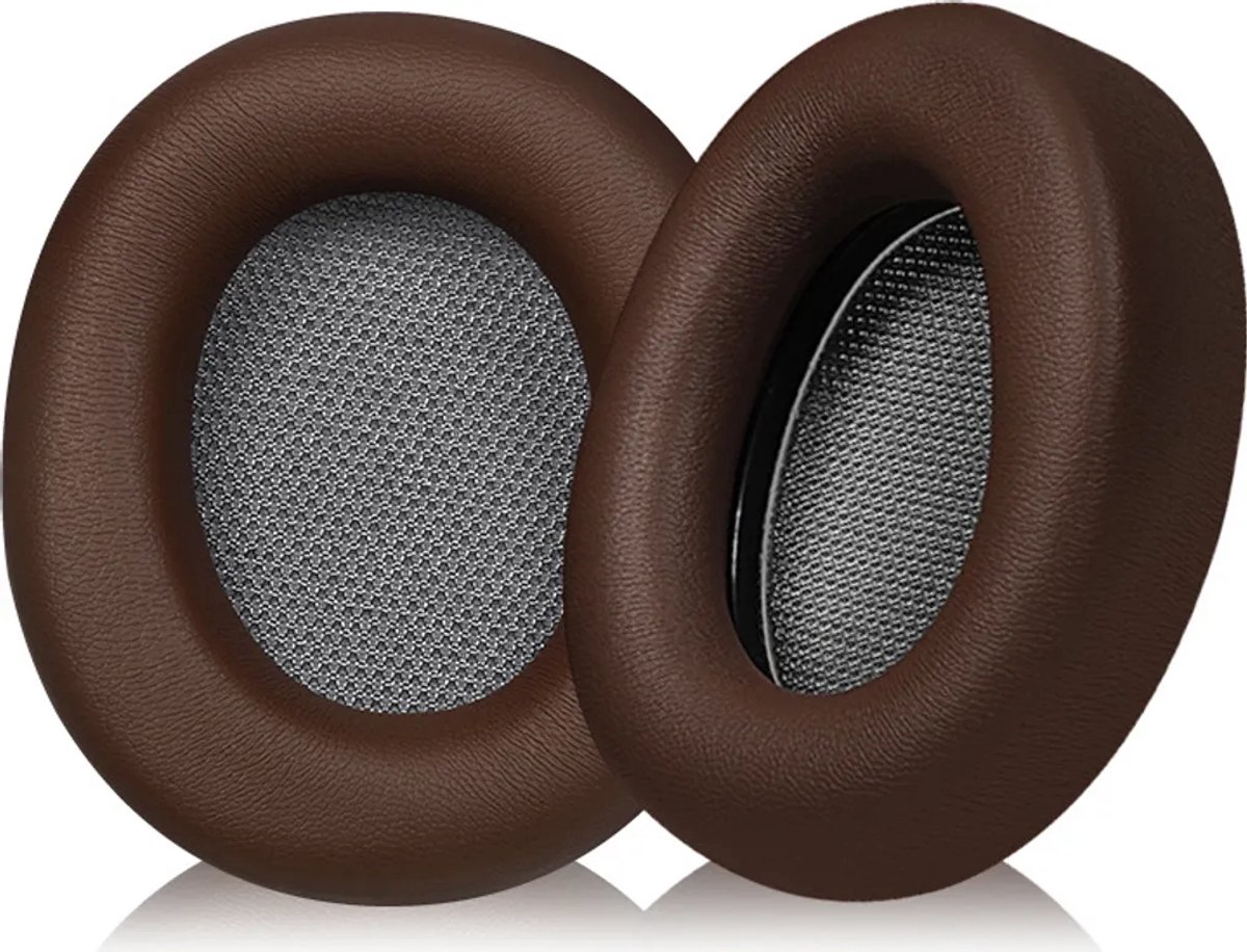 Geschikt voor Beyerdynamic Lagoon ANC oorkussens, bruin proteïneleer, 2-pack