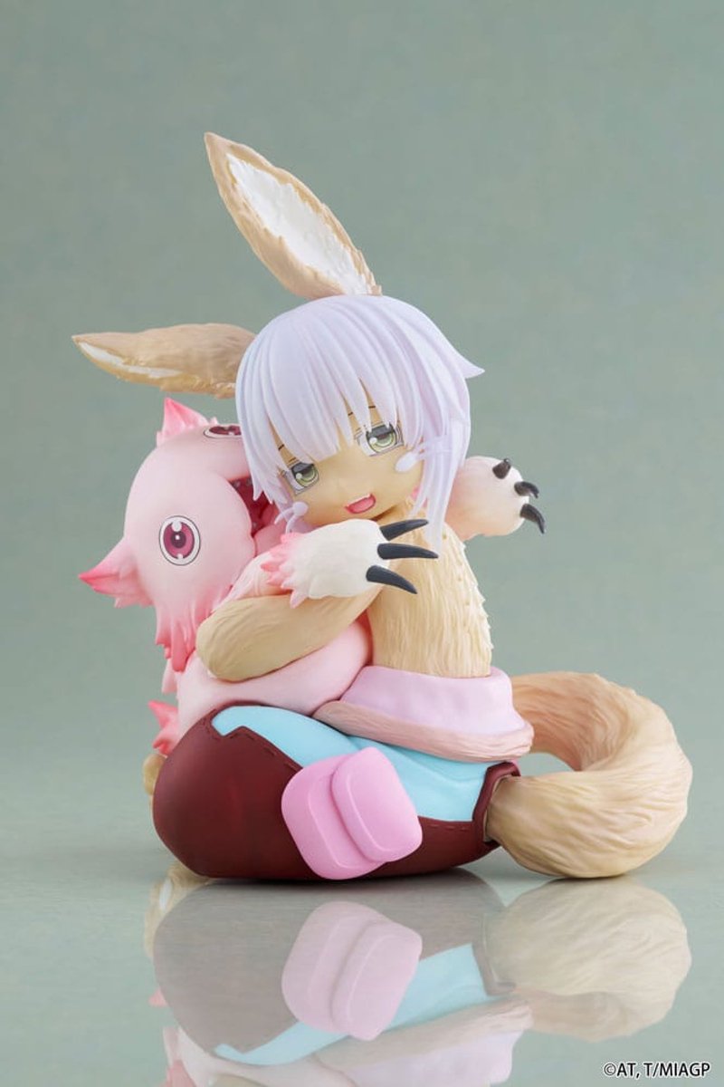 Taito Prize Made in Abyss: The Golden City of the Scorching Sun PVC Statue Desktop Cute Figure Nanachi & Mitty Reissue 13 cm Beeld