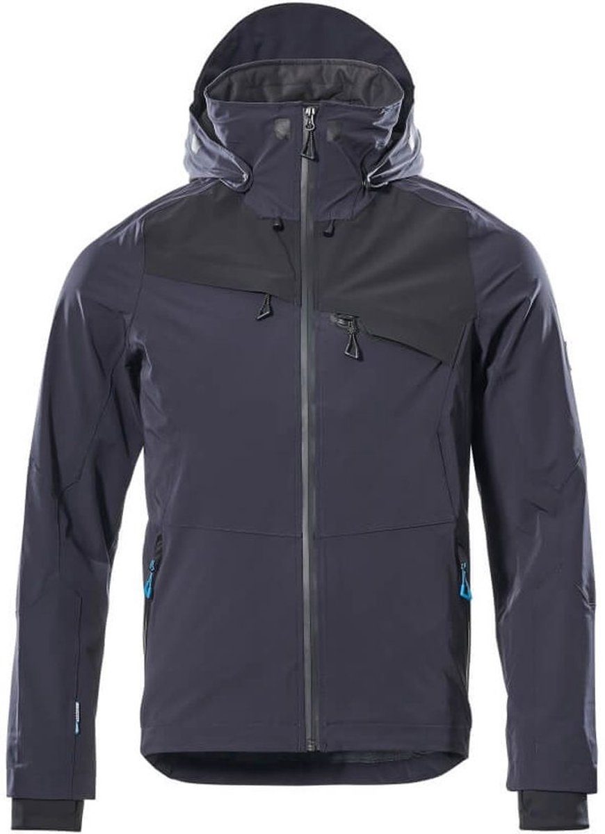 Mascot Advanced Shell jas 17001-411 donkermarine Zwart