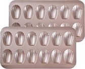 Moule à madeleines Le Creuset 12 empreintes antiadhésif Moule à madeleines Le Creuset 12 empreintes antiadhésif
