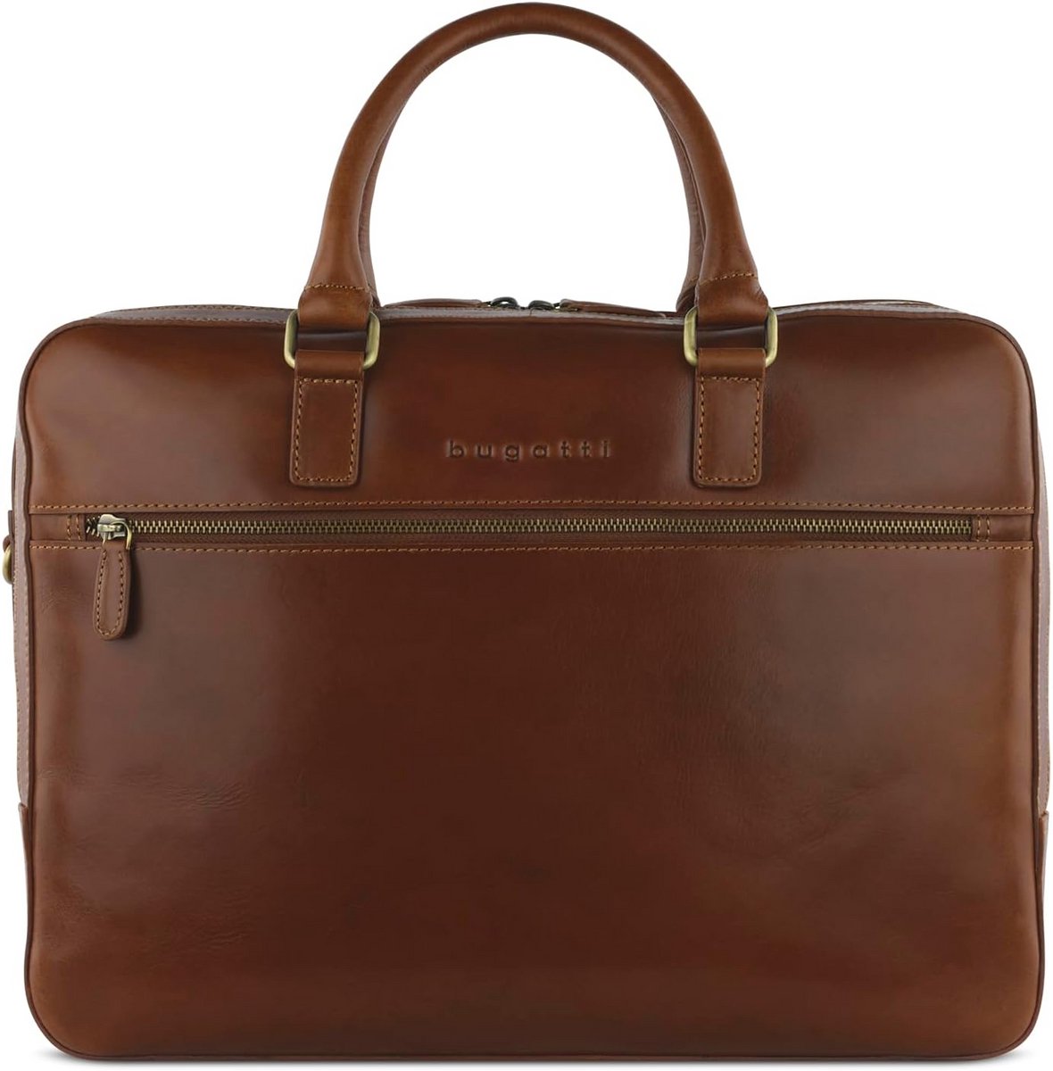 Leren Laptoptas 15 Inch Aktetas Zakelijke Schoudertas