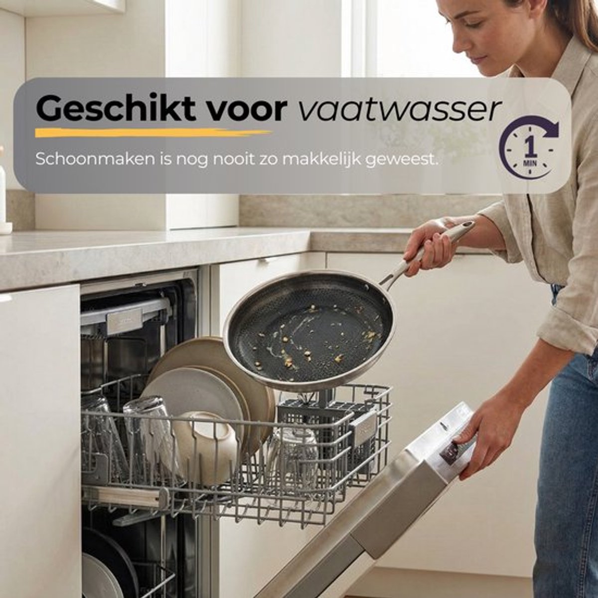 Morelia® Koekenpan Inductie en Gas - Incl Spatel - 100% PFAS Vrij - Keramische Anti aanbaklaag - Oven en Vaatwasserbestendig - (Zwart, 28cm Morelia® Koekenpan Inductie en Gas - Incl Spatel - 100% PFAS Vrij - Keramische Anti aanbaklaag - Oven en Vaatwasserbestendig - (Zwart, 28cm