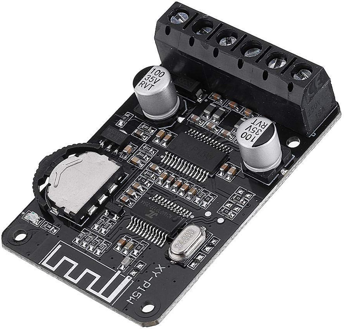 Stereo Bluetooth Versterker Module 10W-20W Card Digitale Audio Versterker 12V/24V