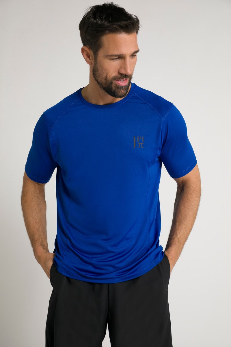 JAY-PI - Heren - Functioneel shirt FLEXNAMIC® fitness korte mouwen QuickDry - Lichtkobalt - Maat L