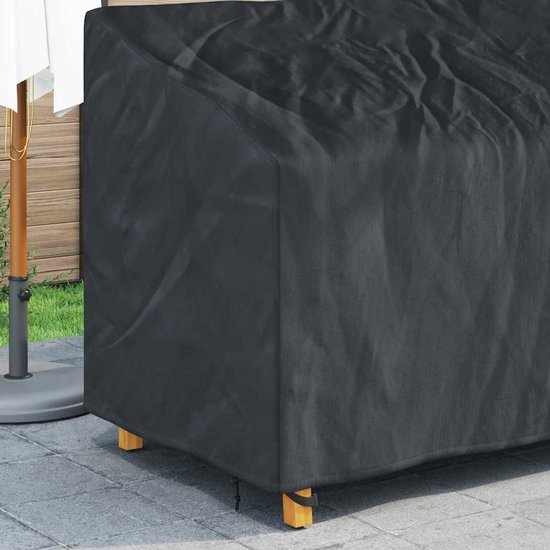 Heavy Duty 420D Oxford terrashoezen voor tuinmeubilair 300 x 130 x 103 cm | rotan tuintafelhoes | winddicht, anti-uv-bescherming, weerbestendig Heavy Duty 420D Oxford terrashoezen voor tuinmeubilair 300 x 130 x 103 cm | rotan tuintafelhoes | winddicht, anti-uv-bescherming, weerbestendig