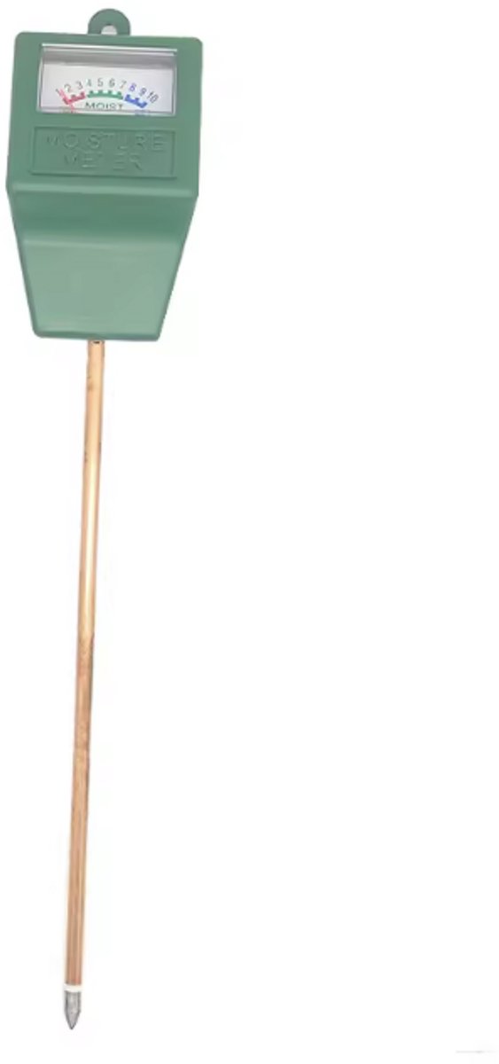 Bodemmeter - PH Vochtmeter - Hygrometer - Bodemvochtsensorm- 1 stuk - Tuinieren - Vochtgehalte in de grond meten - CHPN