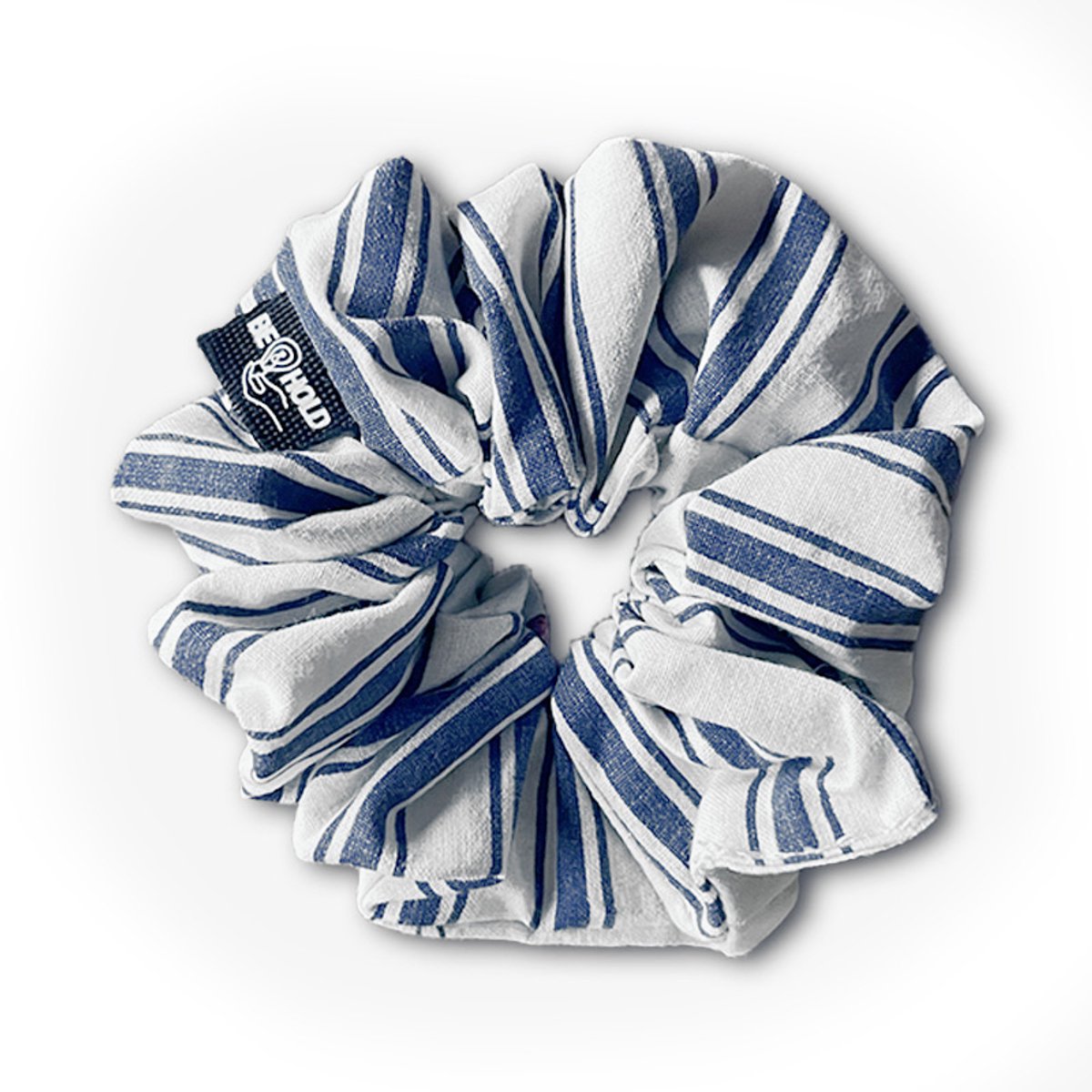 Handgemaakte, duurzame en unieke scrunchie - Maat L