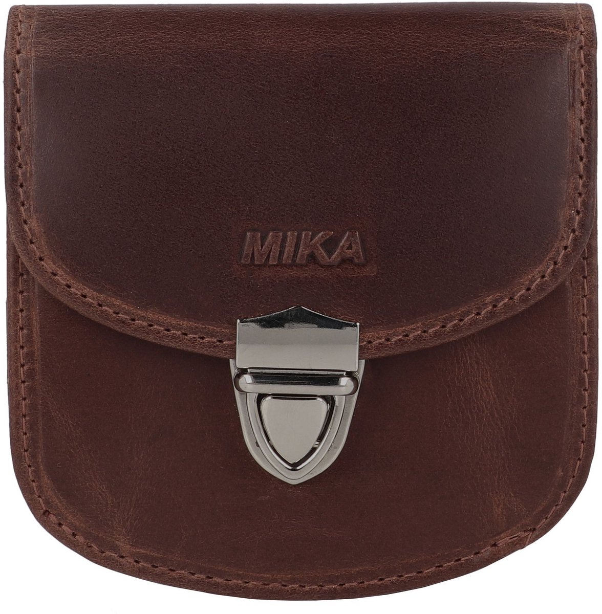 Mika portefeuille - RFID - leer - bruin - JU-42225