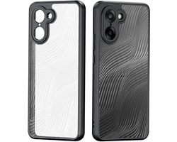 Dux Ducis Hoesje - Geschikt voor OnePlus Nord CE5 Hoesje - Dux Ducis Aimo Series - Transparant TPU Back Cover - Zwart