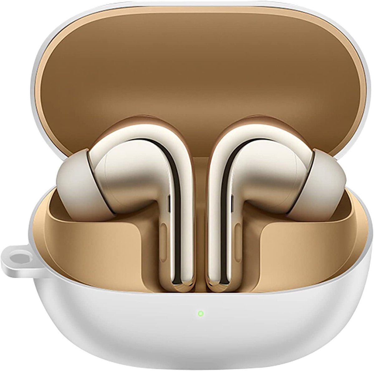 Provento - Ultradunne zachte hoes voor Xiaomi Buds 4 Pro - Anti-Fall - Wit