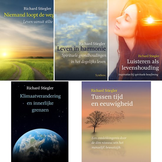 Richard Stiegler Bundel – 5 Inspirerende Boeken over Bewustzijn, Levenshouding & Spiritualiteit