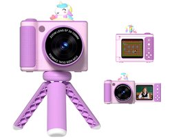 K&L Digitale Kindercamera met Flipscreen - 32GB SD-kaart
