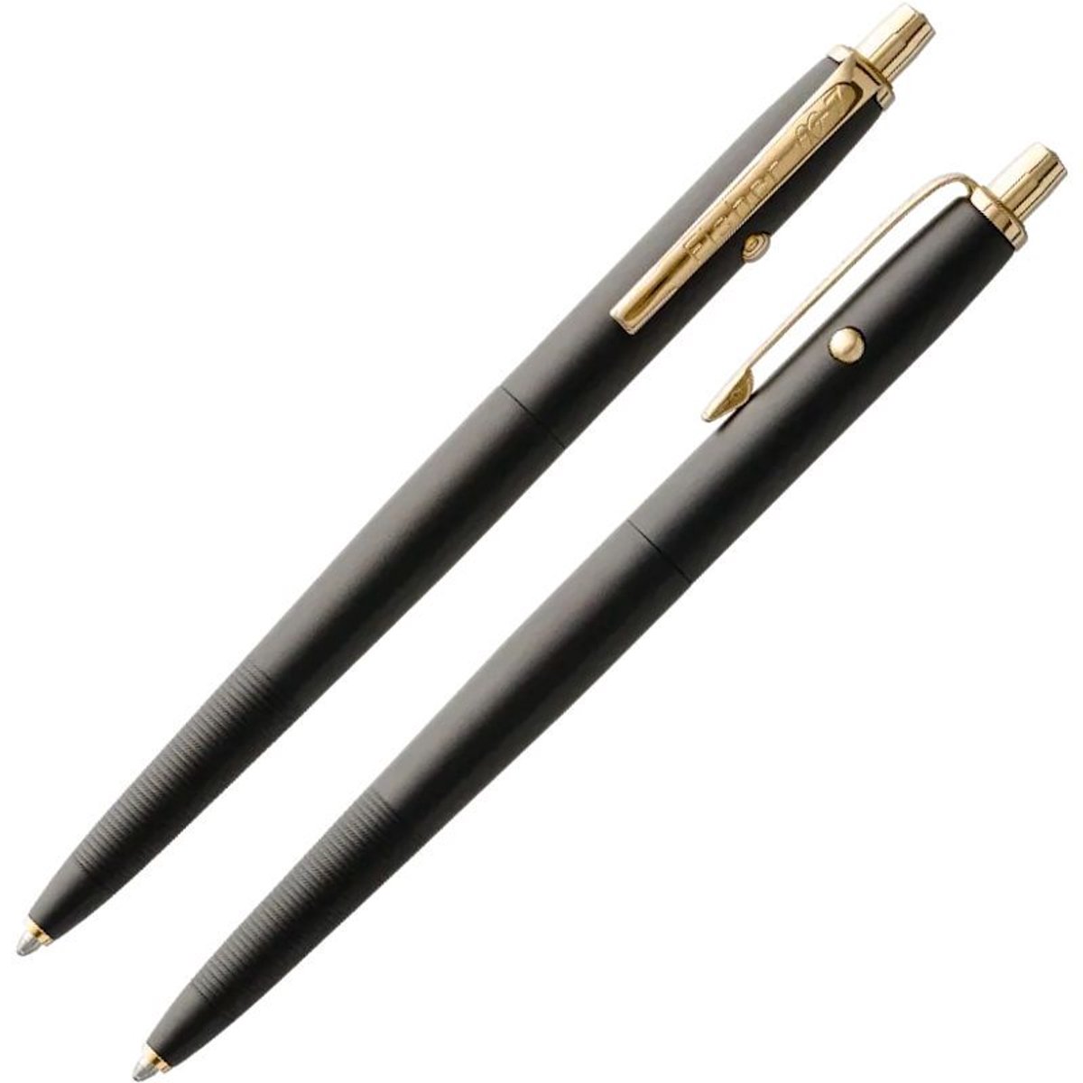 Originele Astronaut Space Pen, Grafietzwart met Ultrasterke Cerakote Coating en Gouden Titaniumaccenten (#AG7H-146/GTN)