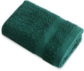 Serviette de bain HUSH Living - 70 x 140 cm - 100 % coton - qualité supérieure 500 g/ m2 - Vert foncé