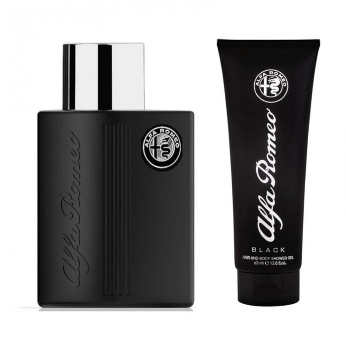 Alfa Romeo Black Cadeauset met 125ml EDT en 90ML douchegel