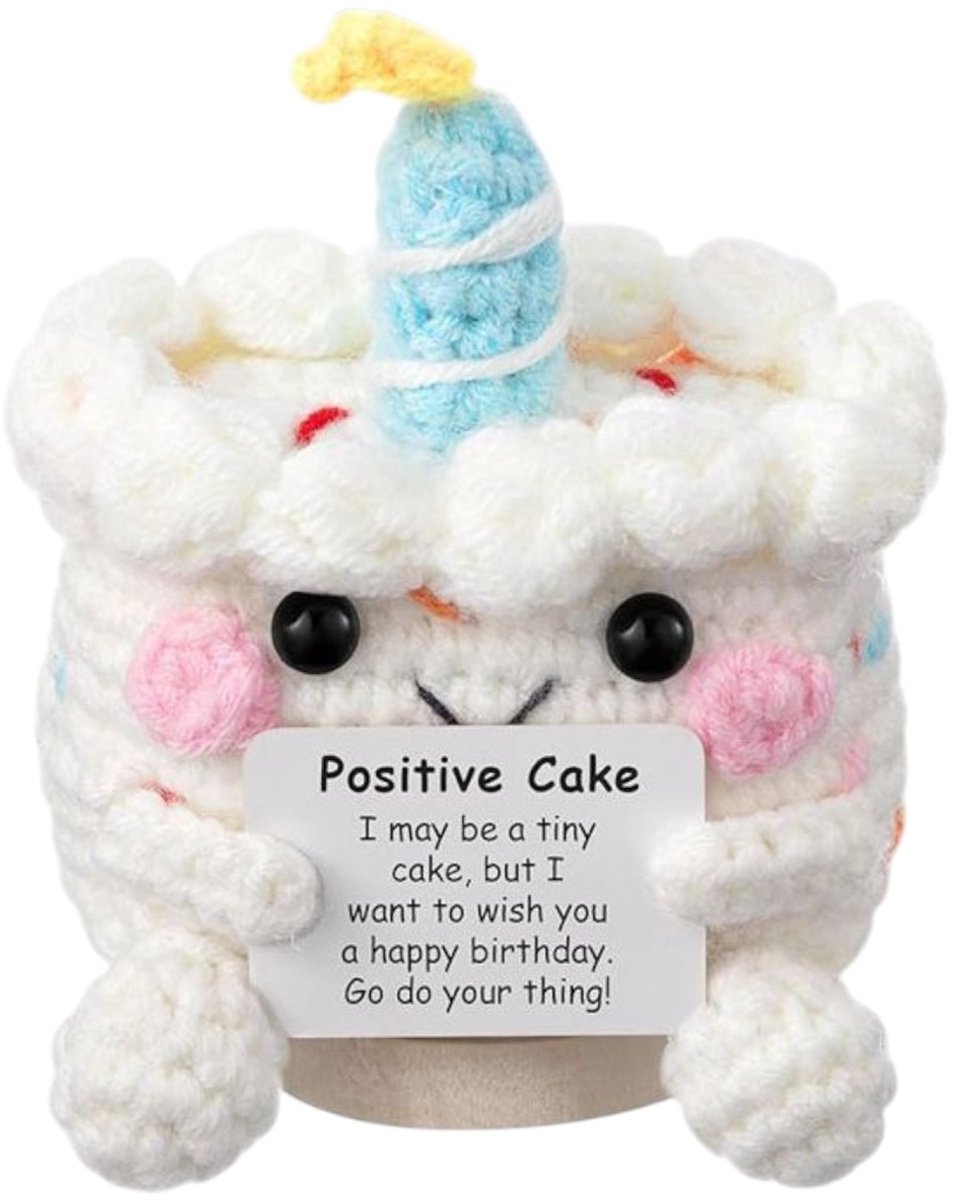 Aolso grappige positieve groenteknuffel, gebreide broccoli met positief kaartje, gelukscadeautje, grappig geschenk, kleine troostknuffel met positieve boodschap voor verjaardag of feest Aolso grappige positieve groenteknuffel, gebreide broccoli met positief kaartje, gelukscadeautje, grappig geschenk, kleine troostknuffel met positieve boodschap voor verjaardag of feest