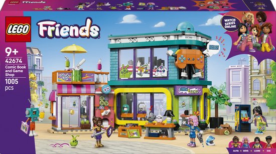 LEGO Friends Comic & Game Shop 42674