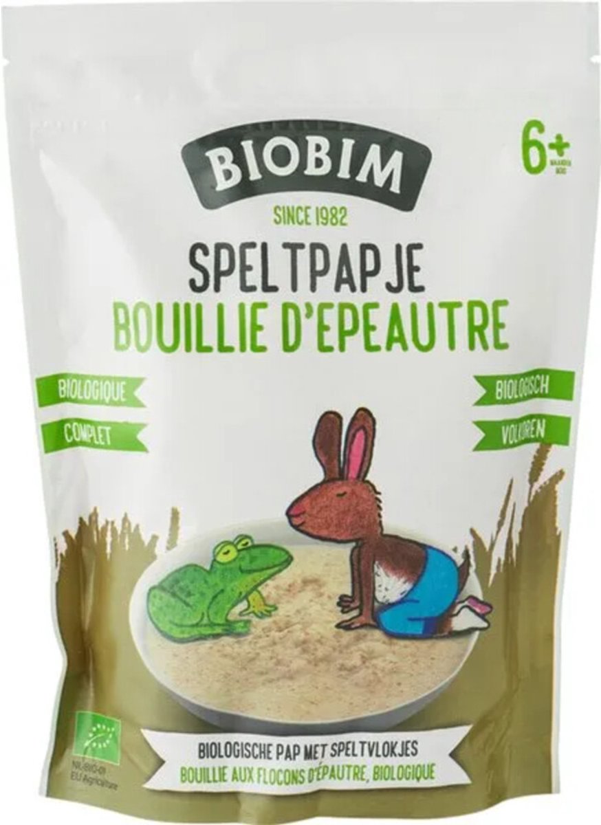 Biobim Speltpapje 6+ mnd Bio 200 gr
