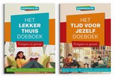 Tijd voor Jezelf + Lekker Thuis Doeboek - voor volwassenen - puzzelen, hersenkrakers, mysteries, spelletjes - AANBIEDING, cadeau