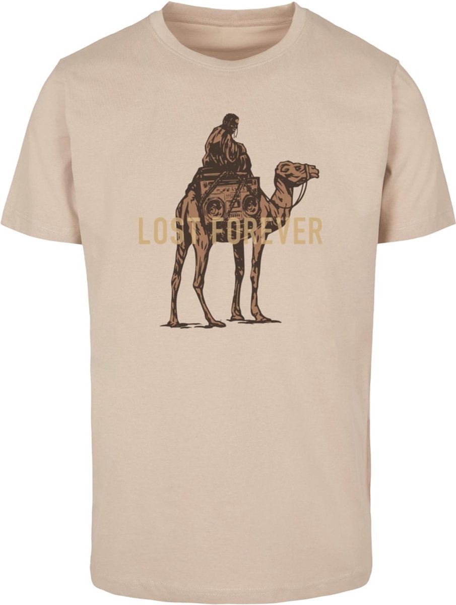 Mister Tee Lost Forever Heren Tshirt 3XL Beige