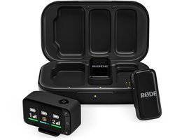 RØDE Wireless Micro Camera Kit – Ultra‑Compact Draadloze Microfoonset met 2 Zenders, Camera‑Receiver & Accessoires