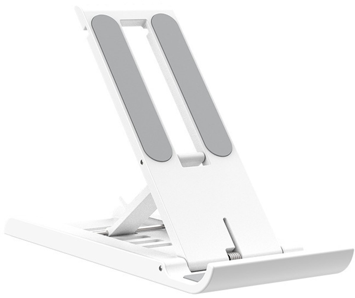 Opvouwbare mini mobiele telefoonstandaard, 6 snelheidshoek verstelbare mobiele telefoonhouder draagbare tablet-standaardhouder desktop mobiele standaard mobiele telefoon wieg dock compatibel met