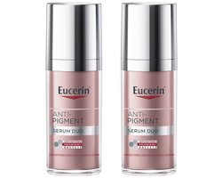 Eucerin Anti-Pigment Serum Duo - Helpt Pigmentvlekken te Verminderen - Gezichtsserum met Thiamidol en Hyaluronzuur - 30ml - Voordeelverpakking - Bundel van 2