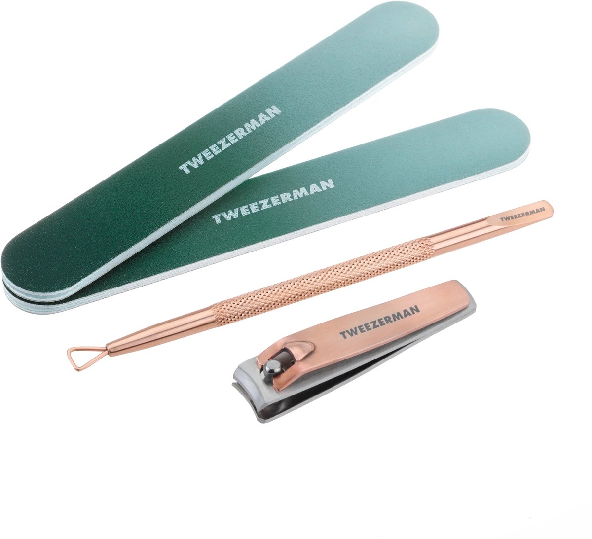 Tweezerman Enchanted Garden Manicure Gift Set – Luxe Cadeauset Voor Perfecte Nagelverzorging – Inclusief Nagelknipper, Vijl & Remover Pushy – Onmisbaar In Iedere Beautyroutine – Ideaal Cadeau Voor Vrouwen – Hoogwaardige Kwaliteit – Limited Edition