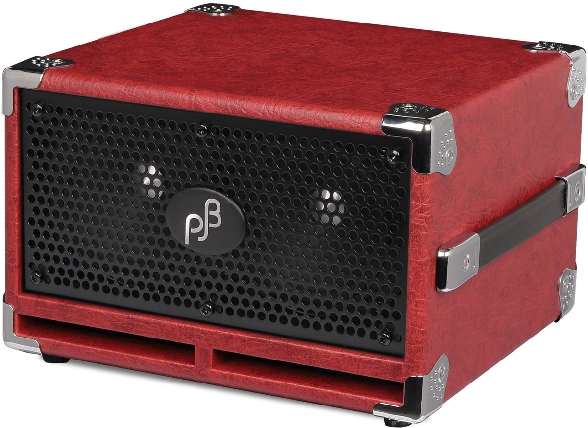 Phil Jones Bass C2 bascabinet 2x5 inch 200 Watt - rood